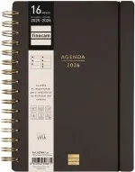Agenda Finocam 16 Meses Haiku E10 Sv Horiz.negro 25-26 - imagen 2