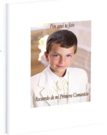 Bloc Comunión Foto Niño