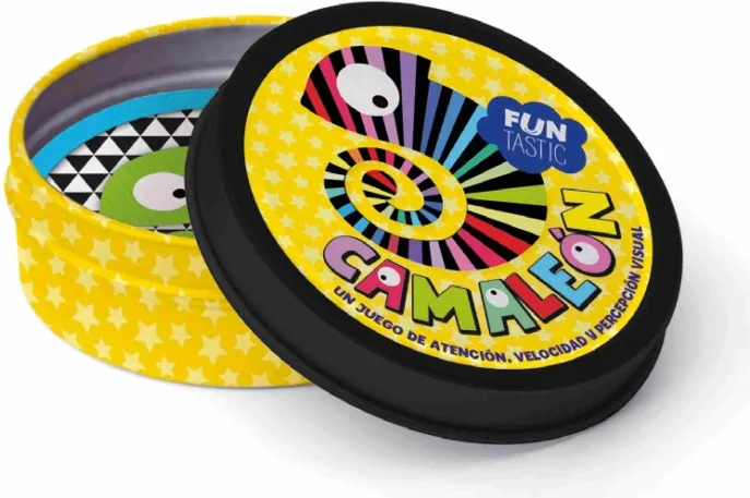 Funtastic Camaleón Lata Redonda
