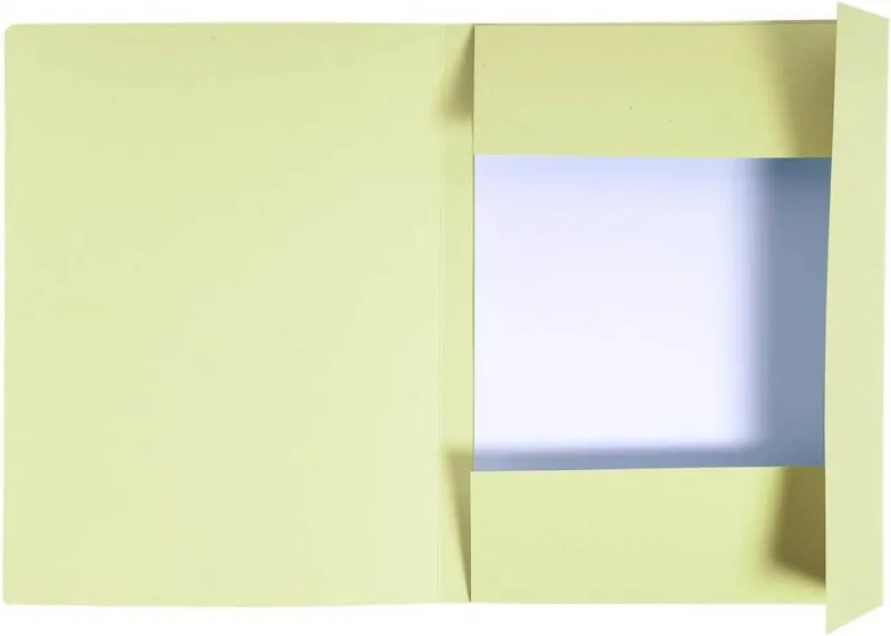 SUBCARPETA EXACOMPTA A4 3 SOLAPA AMARILLO