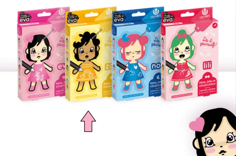 Goma Eva Kit Manualidades "Zoe"