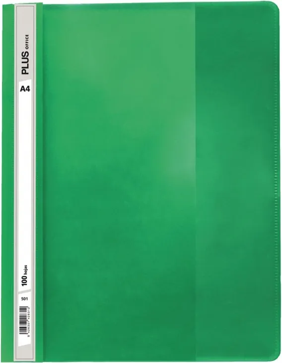 DOSSIER FASTENER PLUS A4 VERDE
