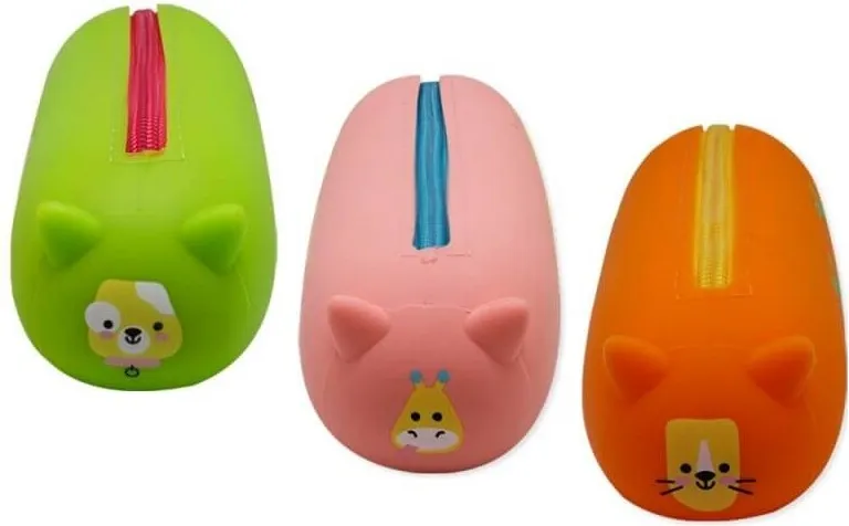 PORTATODO SILICONA SQUEEZY ANIMALS