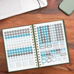 Agenda Finocam 16 Meses Haiku E10 Sv Horiz.verde 25-26 - imagen 7