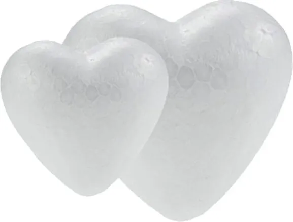 Porexpan Corazones 8,5CM