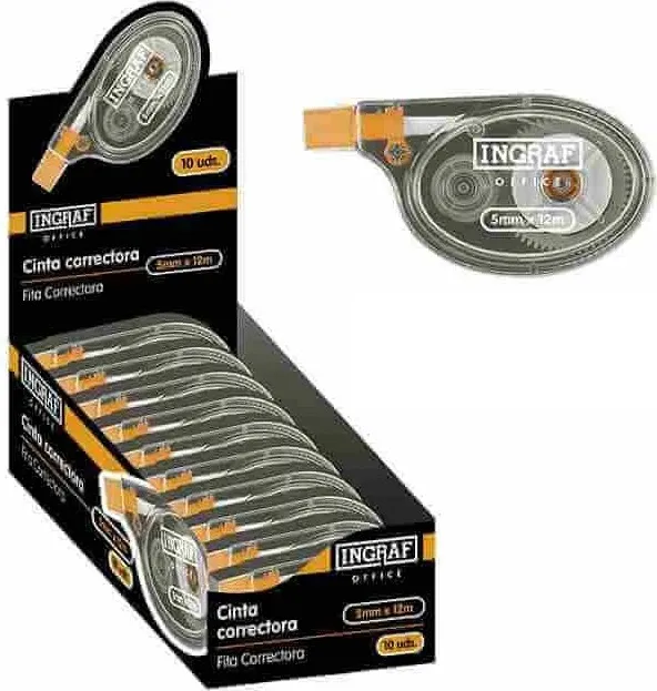 CINTA CORRECTORA INGRAF OFFICE LATERAL 12M