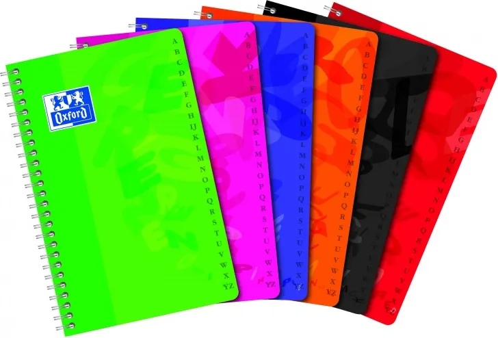 CUADERNO OXFORD INDICE 11x17 50H TAPA PLAST.