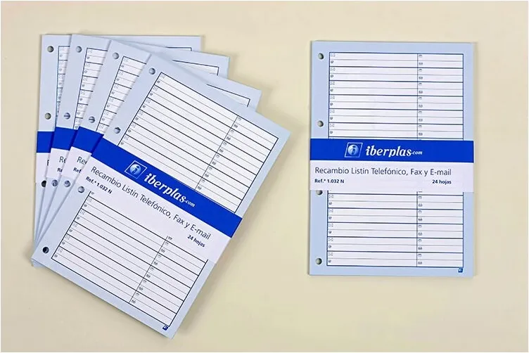 Recambio Listín Teléfono Iberplas