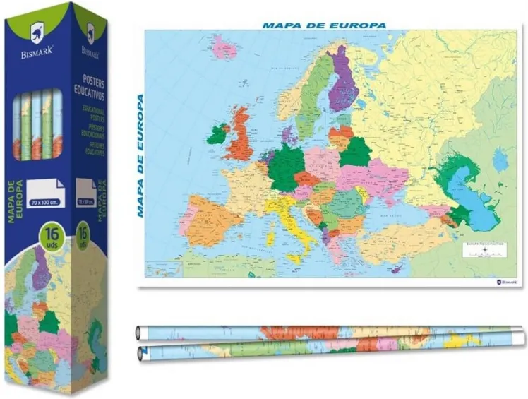 MAPA EUROPA POSTER 70X100CM