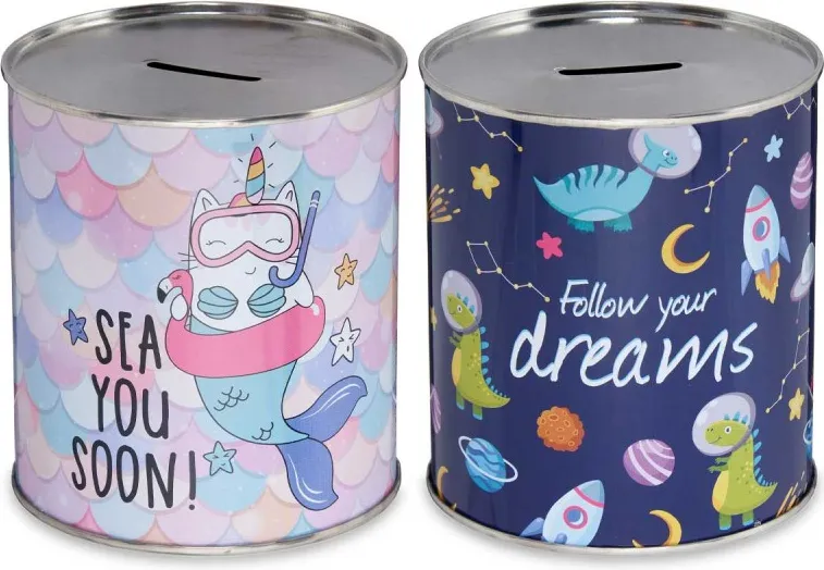 HUCHA METAL 1K KIDS DREAMS