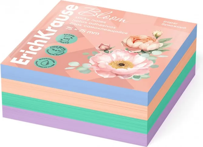 Notas Adhesivas Cubo 75X75 Pastel Bloom