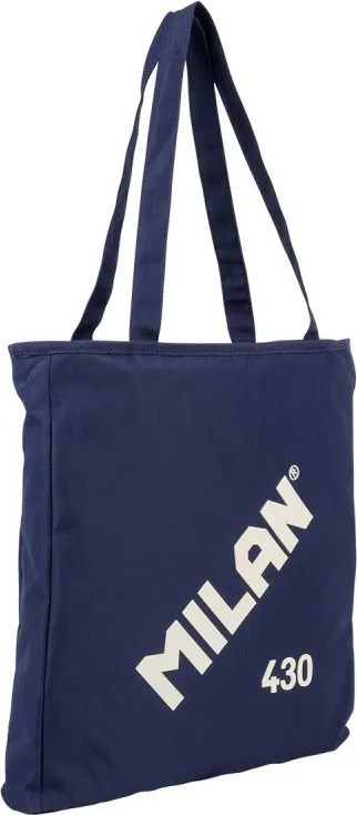 Bolso Tela Shopper Milan 430 Azul Marino