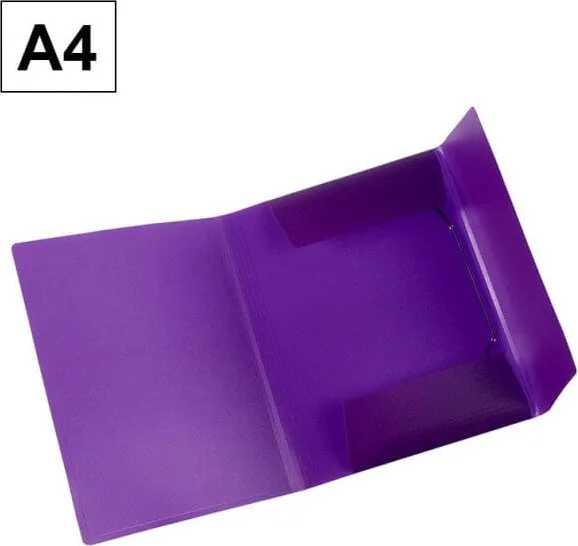 CARPETA POLIPROPILENO A4 SOLAPA VIOLETA