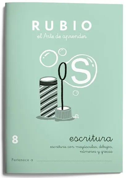 CUADERNO RUBIO ESCRITURA 8