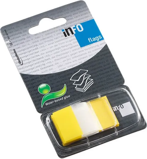 BANDERITA INFO AMARILLO