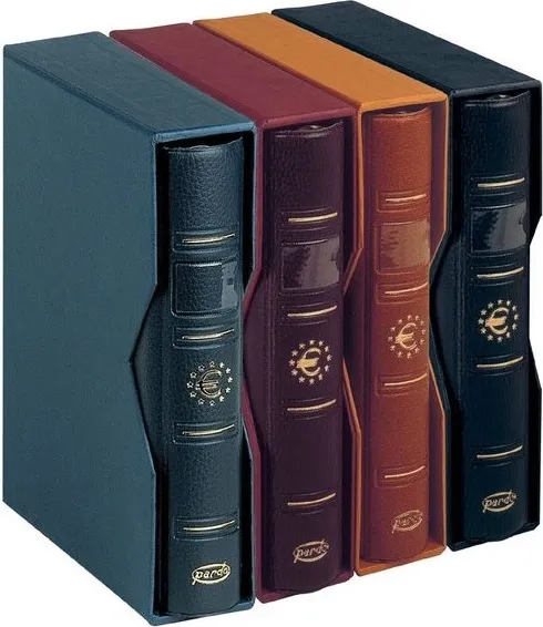 Álbum Pardo Monedas Euro Negro