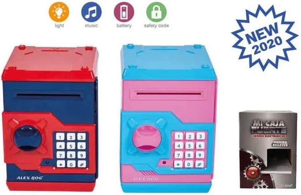 CAJA FUERTE BILLETES CON CLAVE