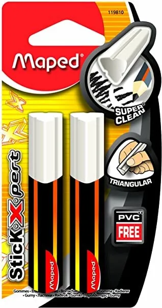 GOMA BORRAR MAPED STICK-X-PERT BLISTER 2UNID
