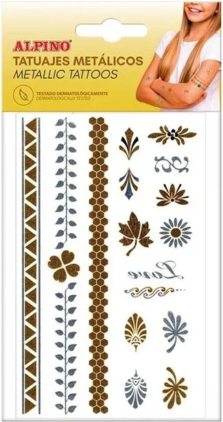 TATUAJES METALICOS ALPINO BLISTER