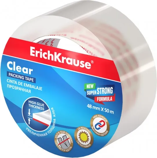 CINTA PRECINTO CLEAR 48MMX50M ERICH KRAUSE