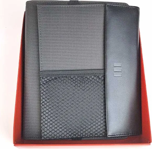 Agenda Finocam Open 500 Piel Sincro Gris