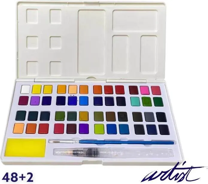 ACUARELA POCKETBOX ARTIST CAJA 48 COLORES