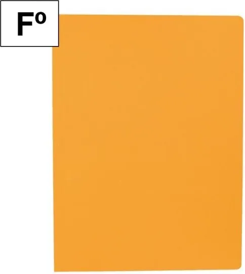 SUBCARPETA FOLIO Makro Paper 200GR. NARANJA