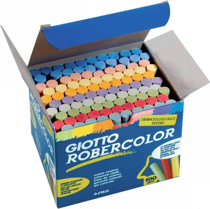 TIZAS ROBERCOLOR COLORES 100 unidades