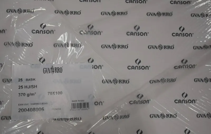 Láminas Dibujo Basik Canson 370GR 50X70CM