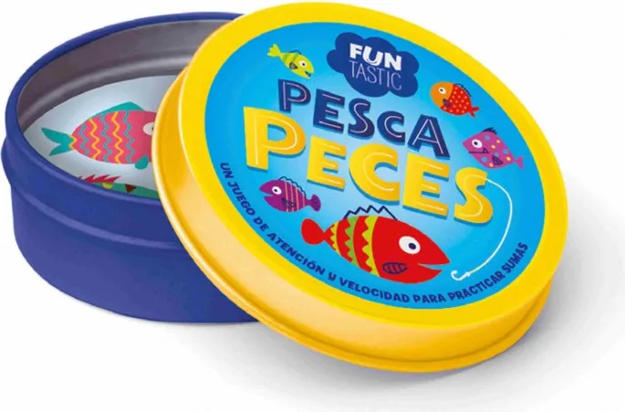 FUNTASTIC PESCA PECES  LATA REDONDA