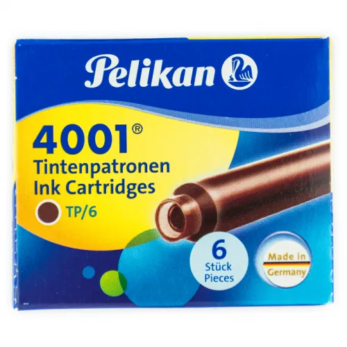 Cartuchos Pelikan Marrón Tp/6