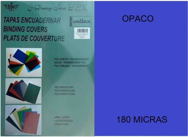 PORTADA A4 DFH 180 MICRAS AZUL