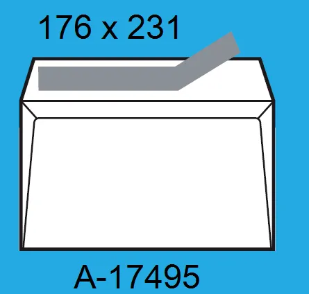 Sobres 176X231 A-17495 C/500