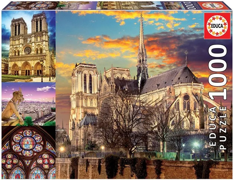 PUZZLE 1000 COLLAGE DE NOTRE DAME