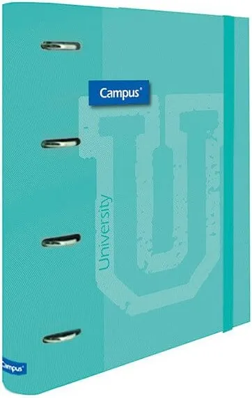 Carpeta Ringbook Soft 4 Anillas C/Recambio Azul Claro