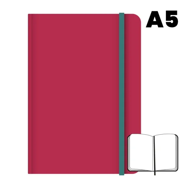 LIBRETA CAMPUS A5  96H 75G LISO ROJO