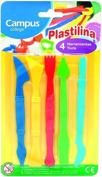 MOLDEADORES CAMPUS PLASTILINA