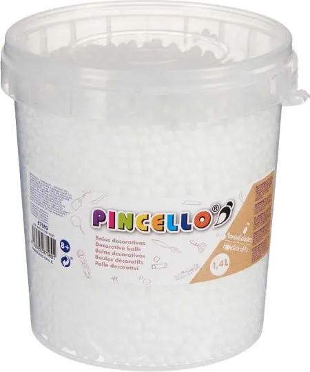 Bote Bolas Poliespan Blanco