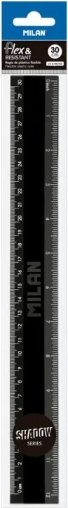 REGLA MILAN 30CM NEGRO SHADOW