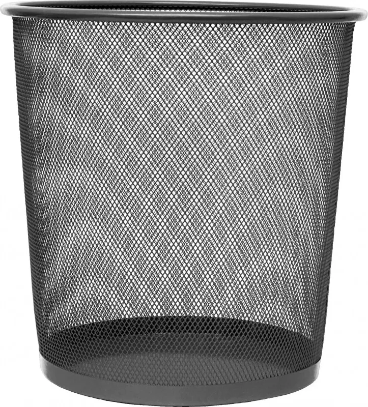 Papelera PLUS Metal Pequeña Plateada