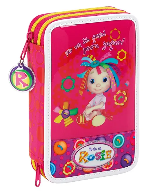 PLUMIER CREMALLERA  DOBLE ROSIE