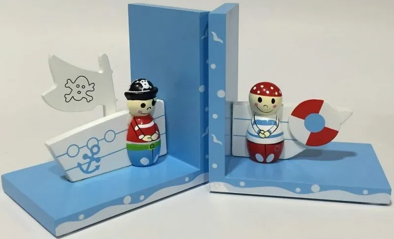 SUJETALIBROS MADERA INFANTIL