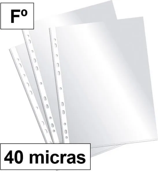 FUNDA MULTITALADRO PLUS OFFICE FOLIO 40M