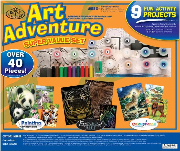 Caja de Pinturas Art Adventure