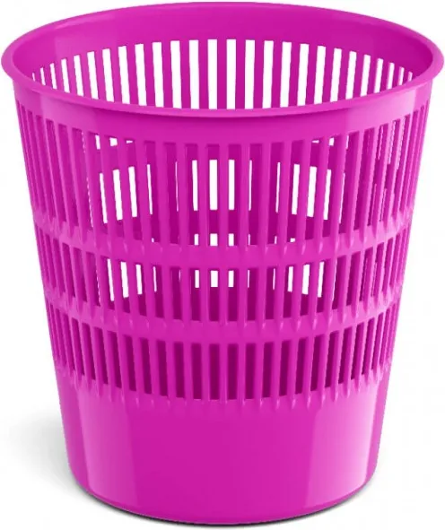 Papelera Plastico Vivid Magenta 12 Litros