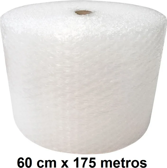 Plástico Burbuja Bobina 60CMX175MT