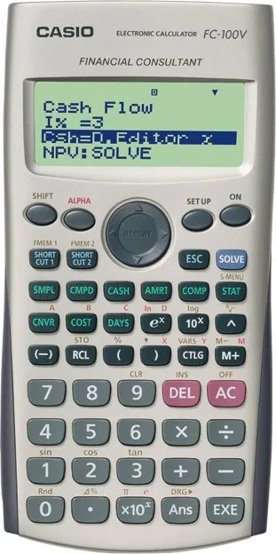 Calculadora Financiera Casio FC-100V