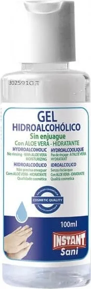 GEL HIDROALCOHOLICO 100GR INSTANT