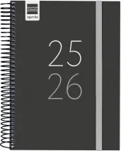 Agenda Finocam Secundaria 1/4 1DP Negro 25-26 - imagen 5