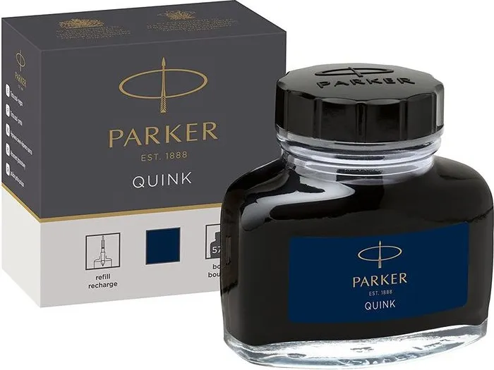 TINTERO PARKER AZUL NEGRO